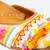 Multicolor embroidered leather juttis
