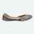 Black embroidered leather juttis