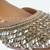 Silver embroidered leather juttis