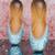 Blue embroidered leather juttis