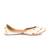 White embroidered leather juttis