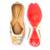 Multicolor embroidered leather juttis