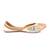 Multicolor embroidered leather juttis