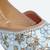 White embroidered leather juttis