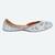 White embroidered leather juttis