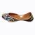 Black embroidered leather juttis