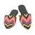Multicolor embroidered leather mules