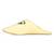 Yellow printed leather mules