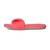 Pink solid leather flats