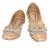 Gold solid leather juttis