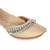 Gold solid leather juttis