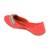 Red solid leather juttis