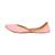 Pink embroidered leather juttis