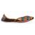 Multicolor embroidered leather juttis