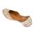 White embroidered leather juttis