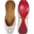 White embroidered leather juttis