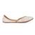 White embroidered leather juttis