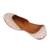 Pink embroidered leather juttis