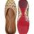 Multicolor embroidered leather juttis