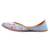 Blue embroidered leather juttis