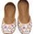 Multicolor embroidered leather juttis