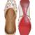 Multicolor embroidered leather juttis