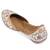 Multicolor embroidered leather juttis