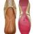 Gold embroidered leather juttis