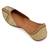 Gold embroidered leather juttis