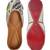 White embroidered leather juttis