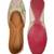 Beige embroidered leather juttis