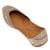 Rose gold embroidered leather juttis