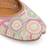 Multicolor embroidered leather juttis