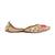 Multicolor embroidered leather juttis