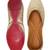Beige embroidered leather juttis