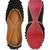 Black embroidered leather juttis