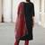 Women Embroidered Regular Kurta With Trousers & With Dupatta
