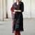 Women Embroidered Regular Kurta With Trousers & With Dupatta