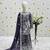 Fancy Georgette Embroidery and Diamond Work Purple Readymade Salwar Suit