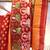 Jamdani hand woven saree with blouse