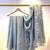 Linen grey saree with blouse