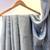 Linen grey saree with blouse