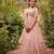 Trendy Heavy Pure Creap Embroidery Work Peach Readymade Lehenga Choli