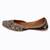 Black embroidered leather juttis