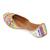 Multicolor embroidered leather juttis