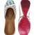 White embroidered leather juttis