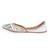 White embroidered leather juttis