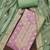 Women's lavender colour simmer silk fabric weaving dress material with dupatta