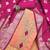 Women's peach colour organza jacquard fabric weaving dress material with dupatta