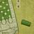 Women's pista green colour organza jacquard fabric weaving dress material with dupatta